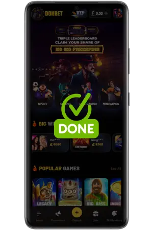 Casinos with offshore licences account confirmation at DonBet