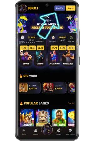 Offshore online casinos website access for DonBet registration